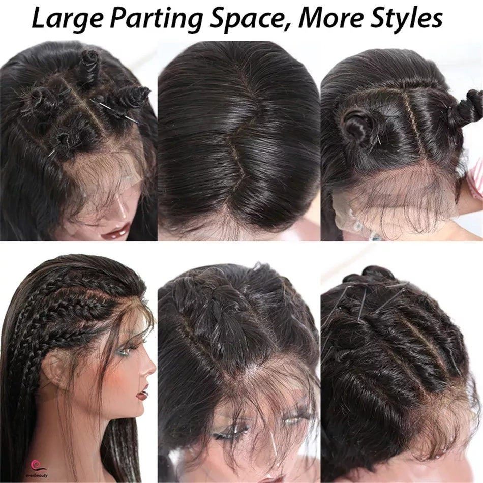6x4 Density Virgin Human Hair Wigs For Black Women